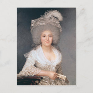 Carte Postale Portrait de Madame Jeanne-Louise-Henriette Campan