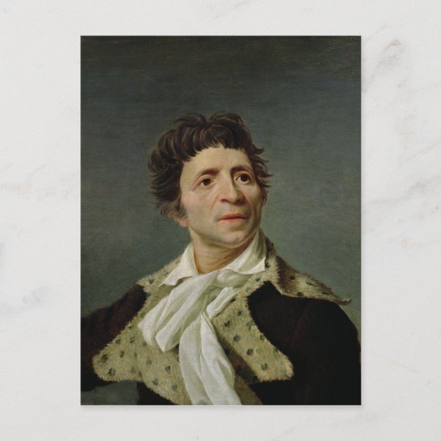 Carte Postale Portrait de Marat 1793 (Devant)