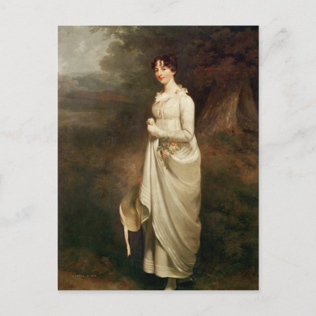 Carte Postale Portrait de Marcia. B. Fox (Devant)