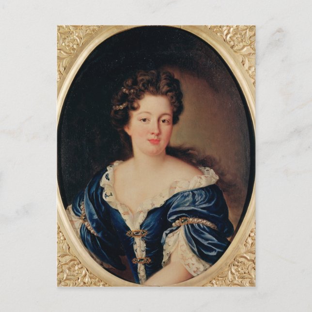 Carte Postale Portrait de Marie-Anne Mancini Princesse Colonna (Devant)
