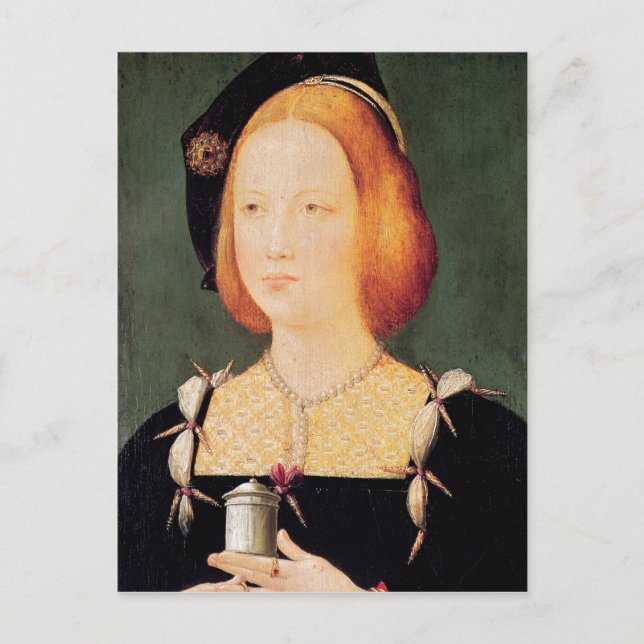 Carte Postale Portrait de Marie d'Angleterre (Devant)