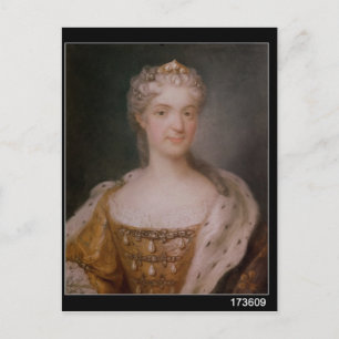 Carte Postale Portrait de Marie Leczinska Reine de France