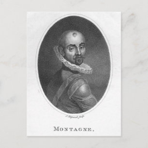 Carte Postale Portrait de Michel de Montaigne