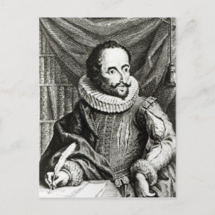 Carte Postale Portrait de Miguel de Cervantes Saavedra