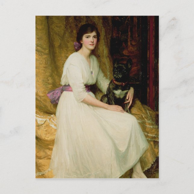 Carte Postale Portrait de Mlle Dorothy Dicksee (Devant)