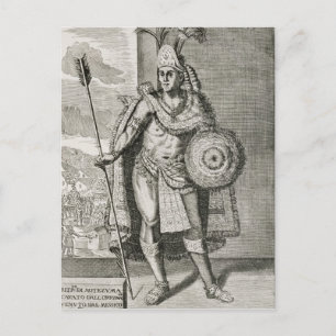Carte Postale Portrait de Montezuma II