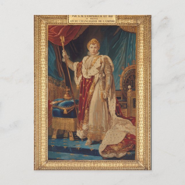 Carte Postale Portrait de Napoléon Ier | 1808-11 (Devant)