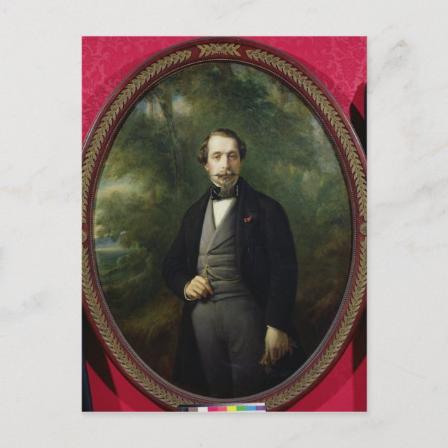 Carte Postale Portrait de Napoléon III c.1857 (Devant)