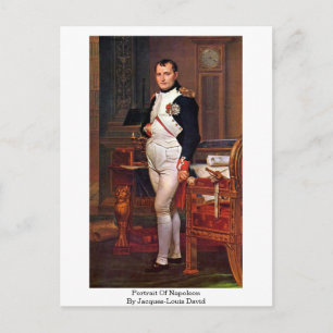 Carte Postale Portrait De Napoléon Par Jacques-Louis David