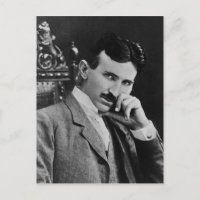 Portrait de Nikola Tesla