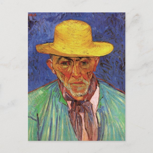 Carte Postale Portrait de Patience Escalier par Vincent van Gogh (Devant)
