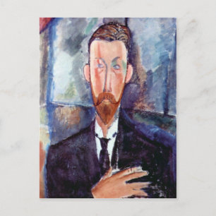 Carte Postale Portrait de Paul Alexanders par Amedeo Modigliani