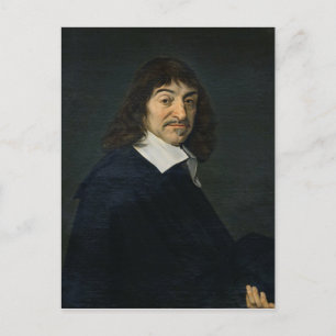 Carte Postale Portrait de René Descartes c.1649