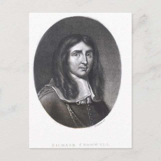 Carte Postale Portrait de Richard Cromwell (Devant)