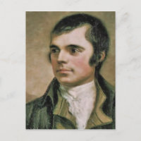 Carte postale portrait de Robert Burns