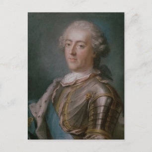 Carte Postale Portrait de roi de Louis XV de la France