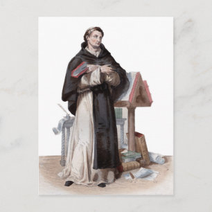 Carte Postale Portrait de Saint Bernard de Clairvaux