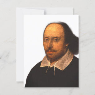 Carte Postale Portrait de Shakespeare