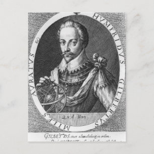 Carte Postale Portrait de Sir Humphrey Gilbert