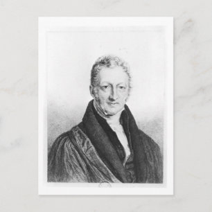 Carte Postale Portrait de Thomas Robert Malthus