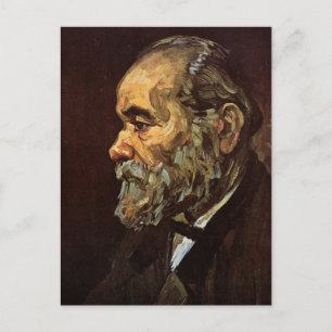 Carte Postale Portrait de vieil homme avec barbe par Vincent van