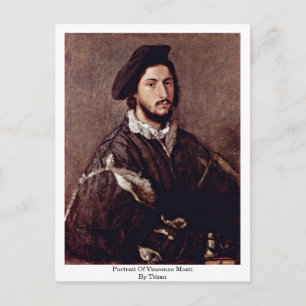 Carte Postale Portrait De Vincenzo Mosti Par Titien