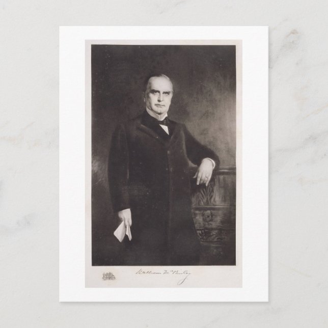 Carte Postale Portrait de William McKinley (Devant)