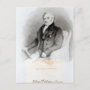 Carte Postale Portrait d'Edmund Lodge