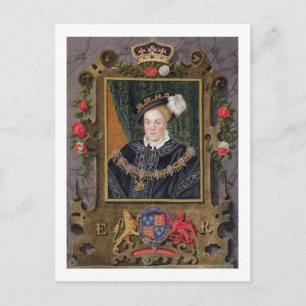 Carte Postale Portrait d'Edward VI (1537-53) King of England, a