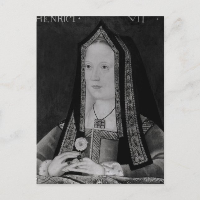Carte Postale Portrait d'Élisabeth d'York (Devant)