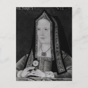 Carte Postale Portrait d'Elizabeth d'York