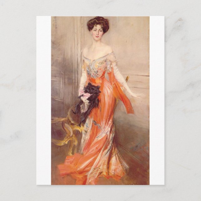 Carte Postale Portrait d'Elizabeth Wharton Drexel (1905) (Devant)