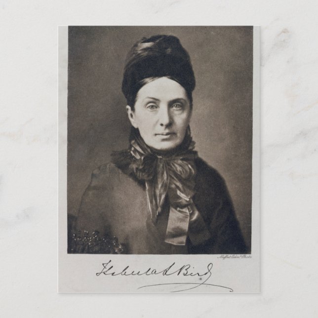 Carte Postale Portrait d'Isabella Bird Bishop (Devant)