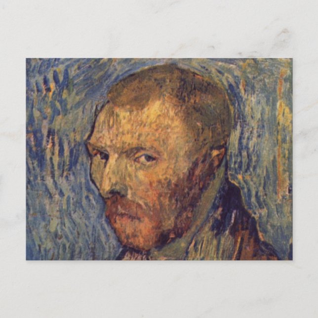 Carte Postale Portrait d'oreille auto-mutilé - Van Gogh (Devant)