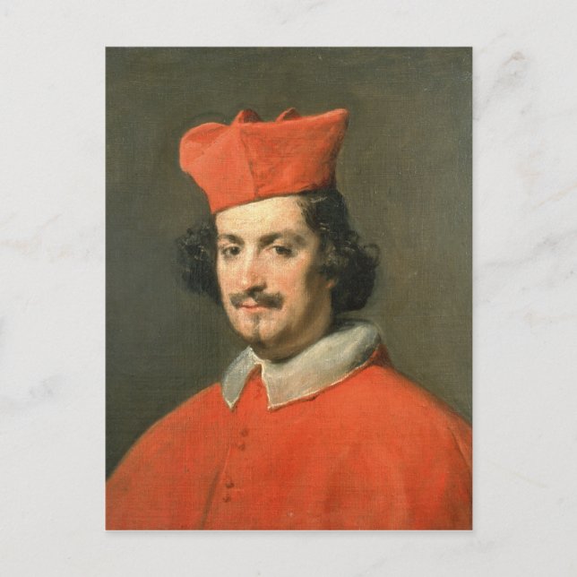 Carte Postale Portrait du cardinal Camillo Astali Pamphili (Devant)