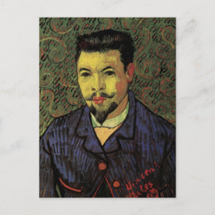 Carte Postale Portrait du Docteur Felix Rey par Vincent van Gogh