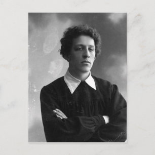 Carte Postale Portrait du poète Alexander Blok