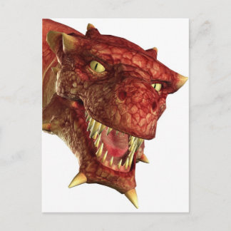 Carte Postale portrait d'un dragon