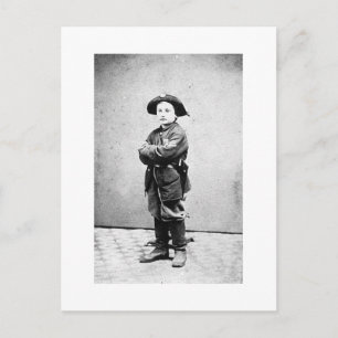 Carte Postale Portrait d'un garçon soldat c. 1860-1865. Guerre c
