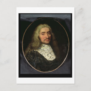 Carte Postale Portrait d'un Gentleman (huile sur toile)