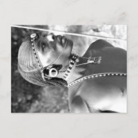 Portrait d'un guerrier maasaï