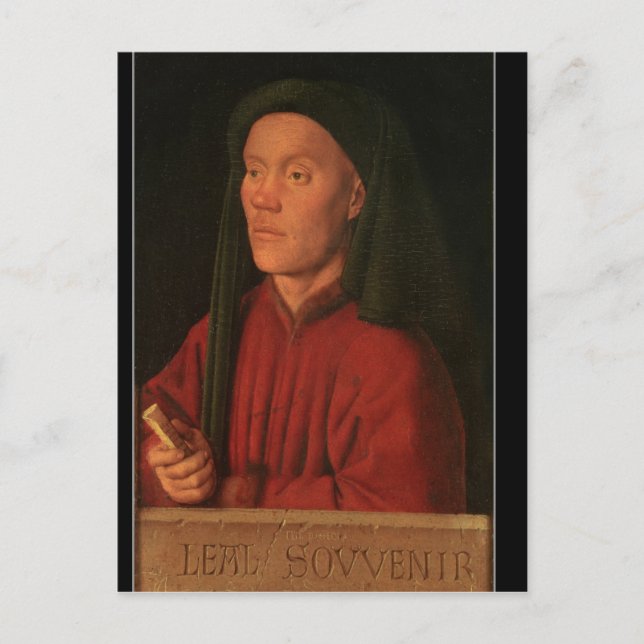Carte Postale Portrait d'un jeune homme, 1432 (Devant)