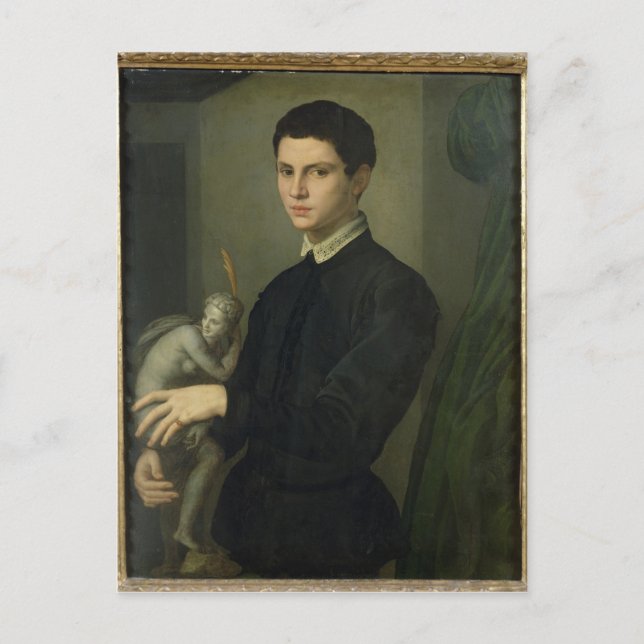 Carte Postale Portrait d'un sculpteur (Devant)