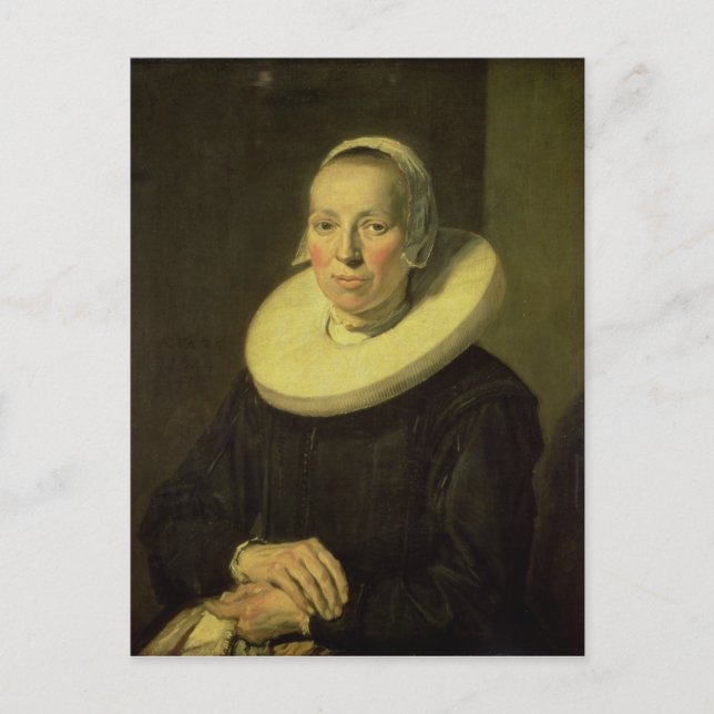 Carte Postale Portrait d'une femme, 1644 (Devant)