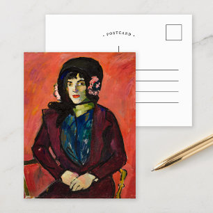 Carte Postale Portrait d'une fille Henry Lyman Saÿen