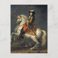 Portrait équestre de Louis XIV