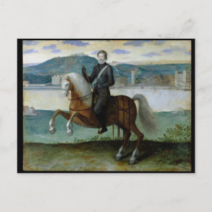 Carte Postale Portrait équestre d'Henri IV roi de