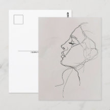 Portrait femme, art en ligne, Post-croisement