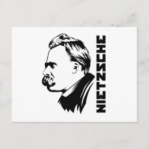 Carte postale Portrait Frederich Nietzsche