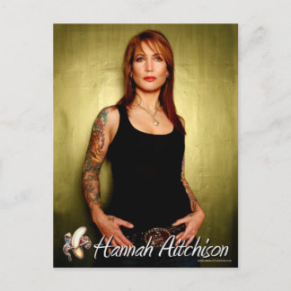 Carte postale Portrait - Hannah Aitchison sur Gree